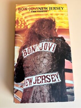 Bon Jovi New Jersey the Videos on VHS